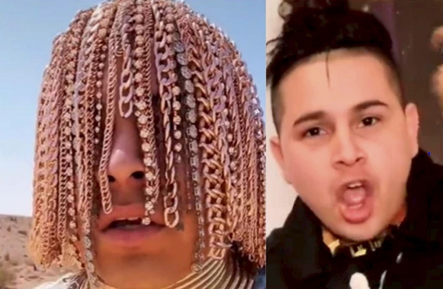 gold chain hair implant｜TikTok Search