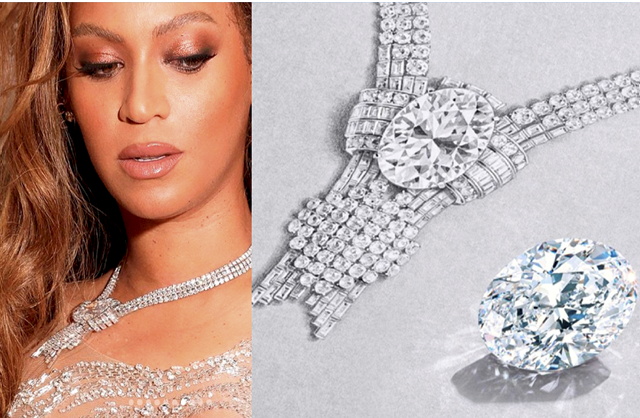 After-Party Bling: Beyoncé Wears Most Expensive Tiffany Piece Ever